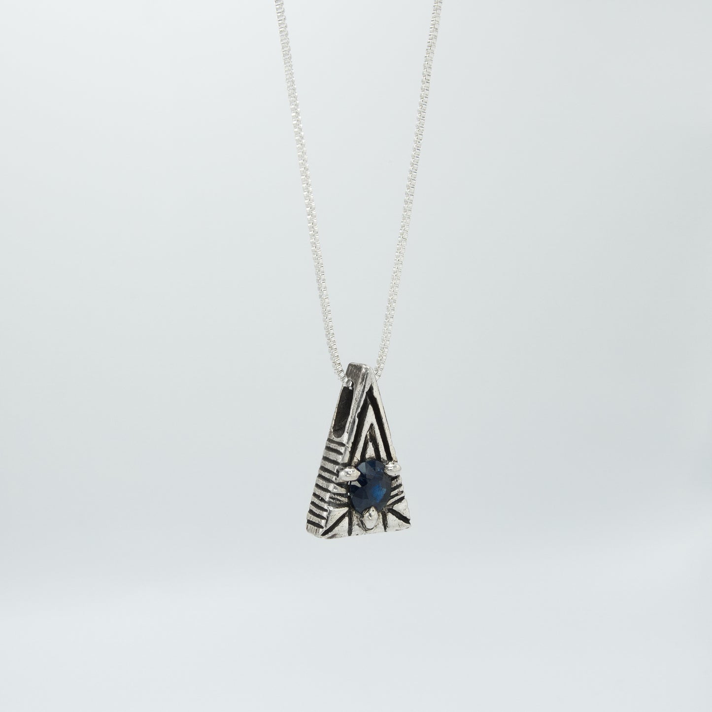 Wise Pyramid Necklace