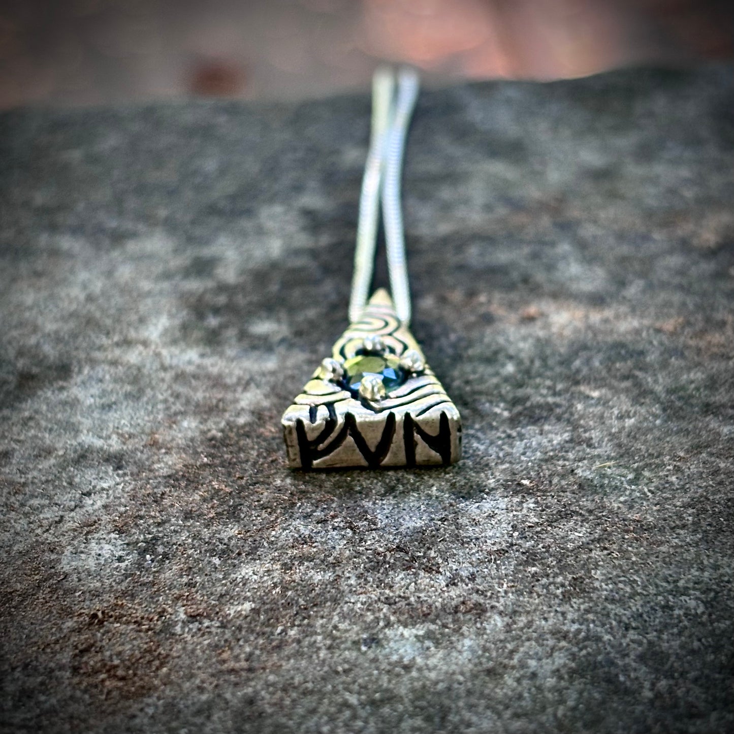 Fun Pyramid Necklace