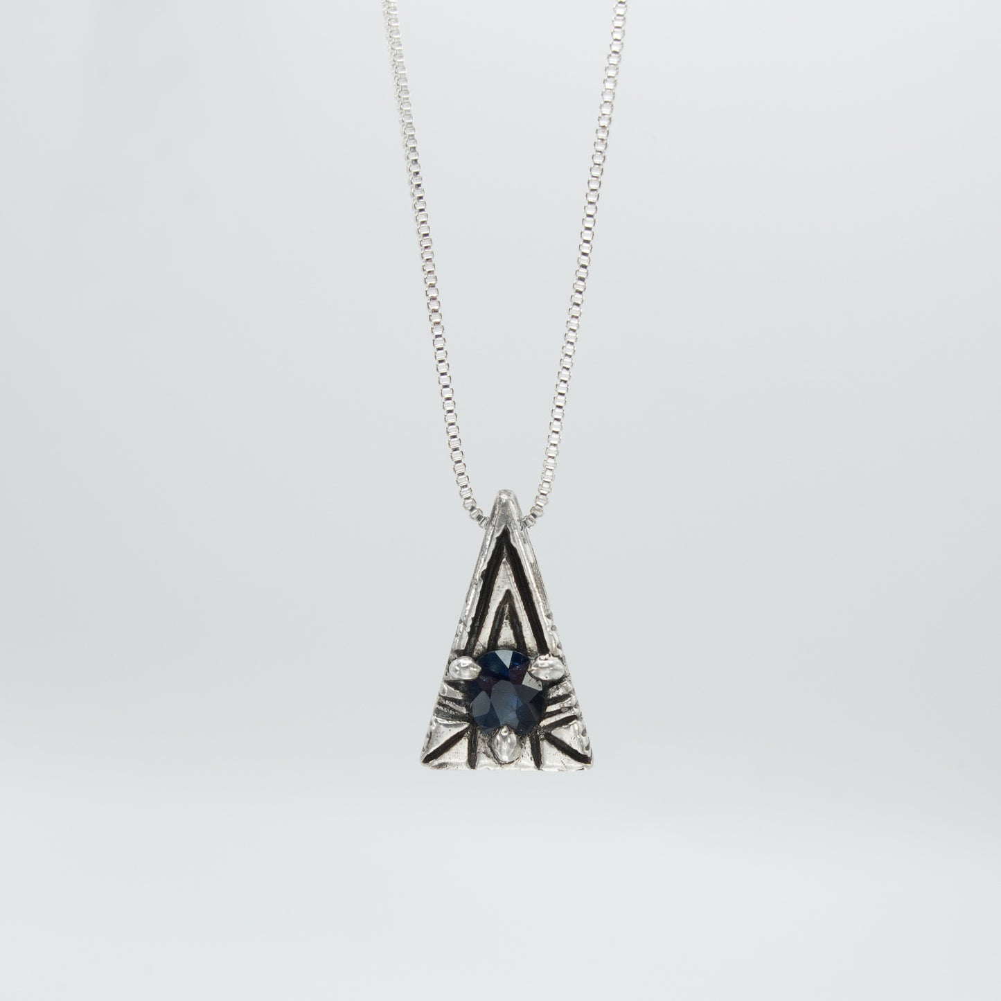 Wise Pyramid Necklace