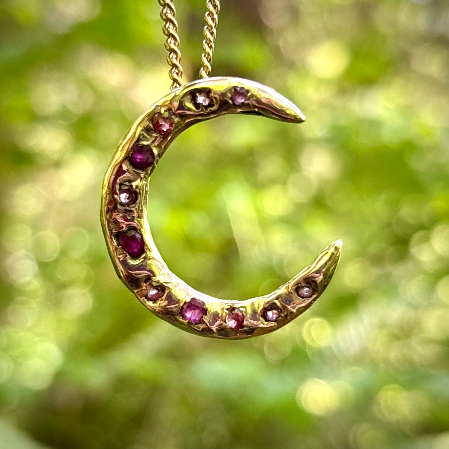 Fire Luna Necklace