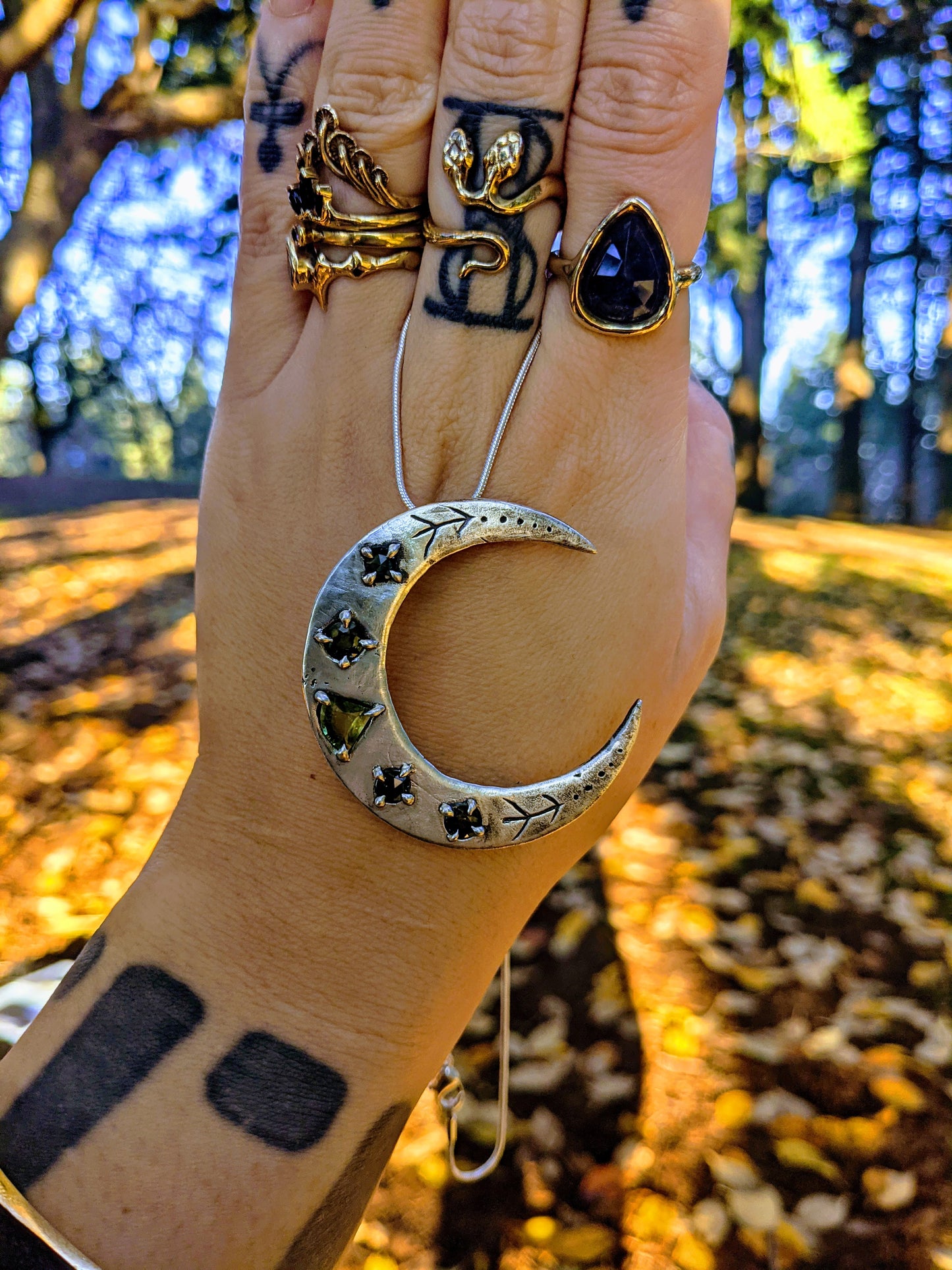 Verdant Luna Necklace