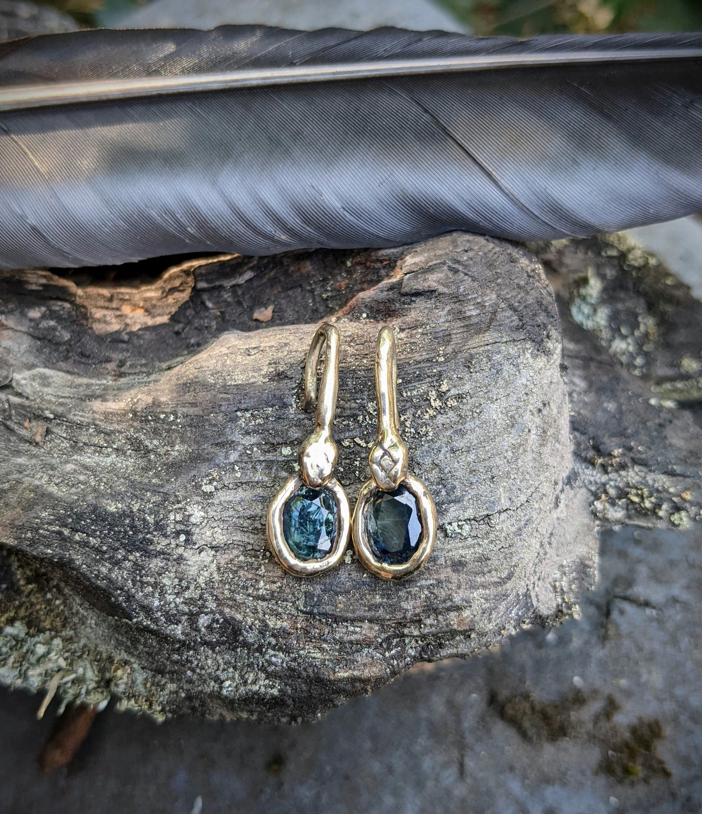 Serpent's Egg Earrings