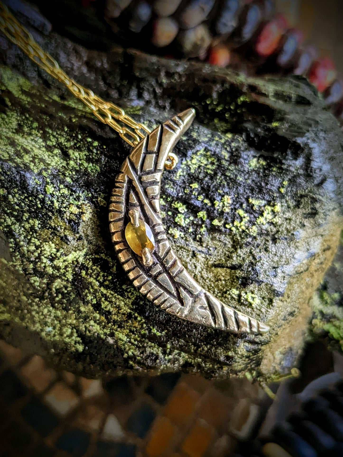 Banana Moon Necklace