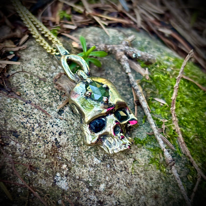 Midori Skull Necklace