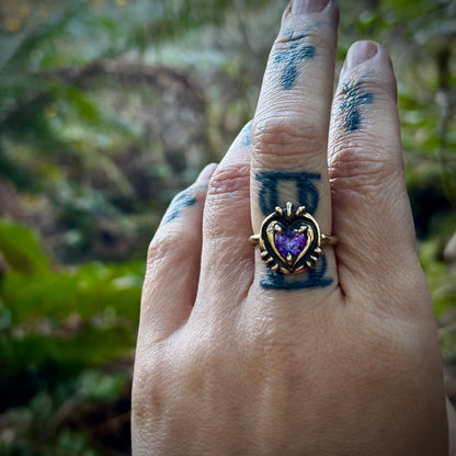 Violet Ring Size 7.5