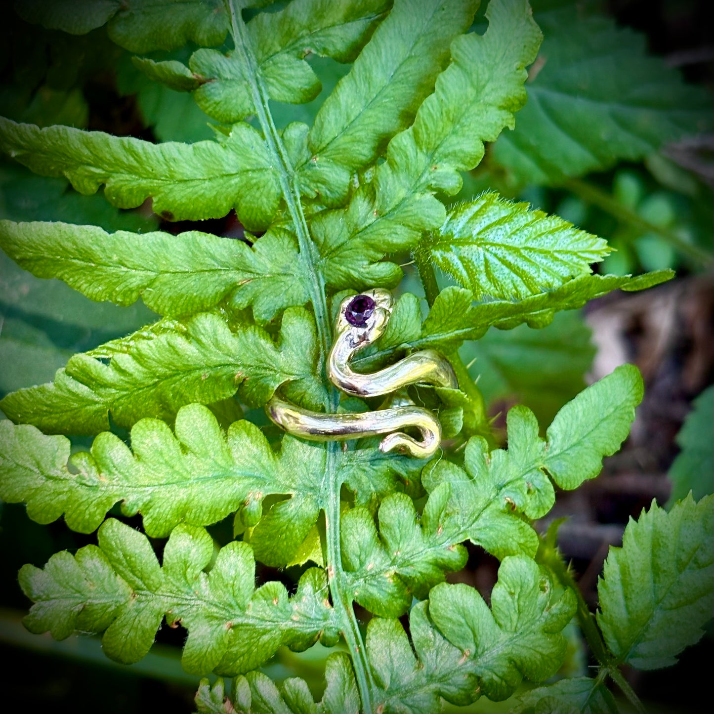 BB Snek, 14k gold