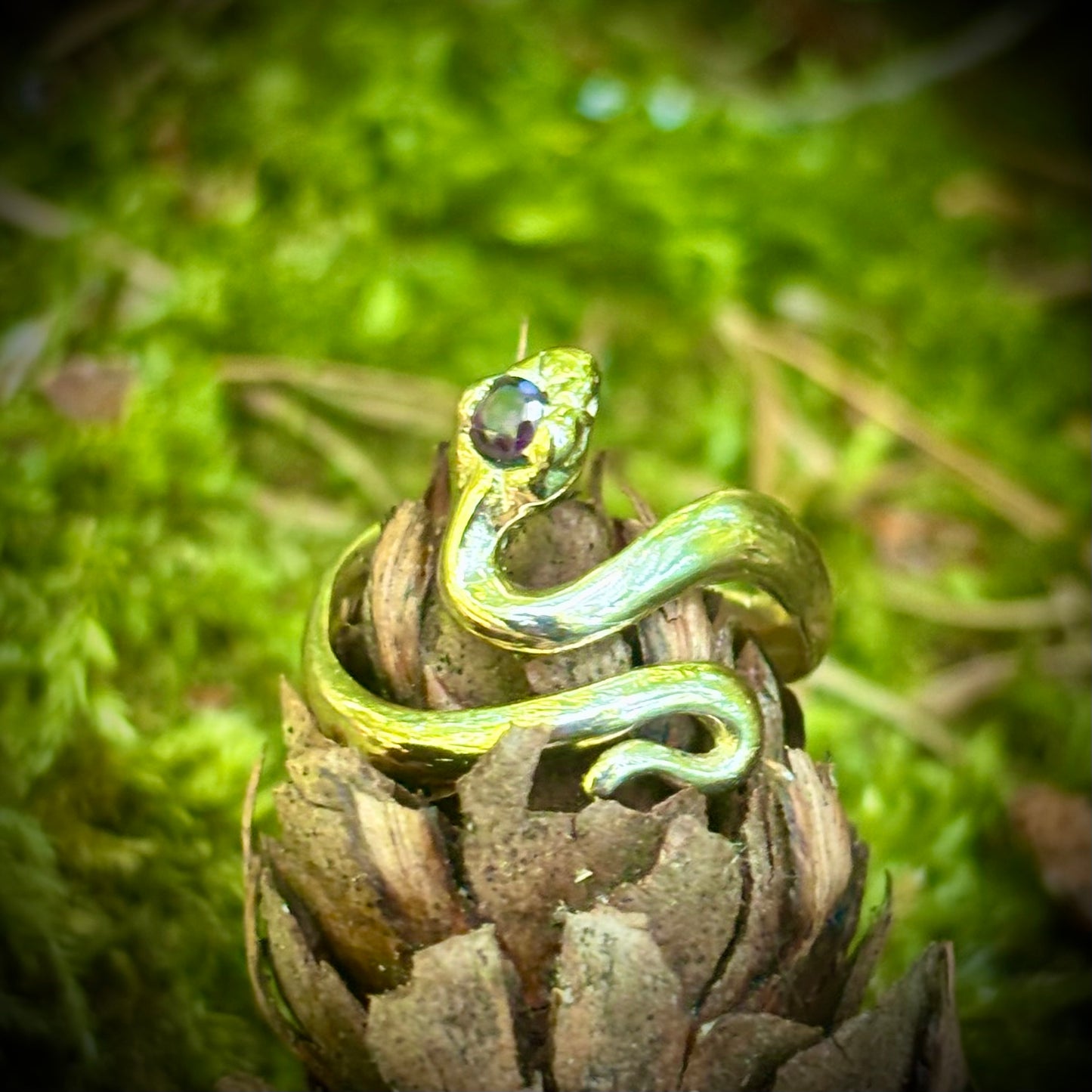 BB Snek, 14k gold