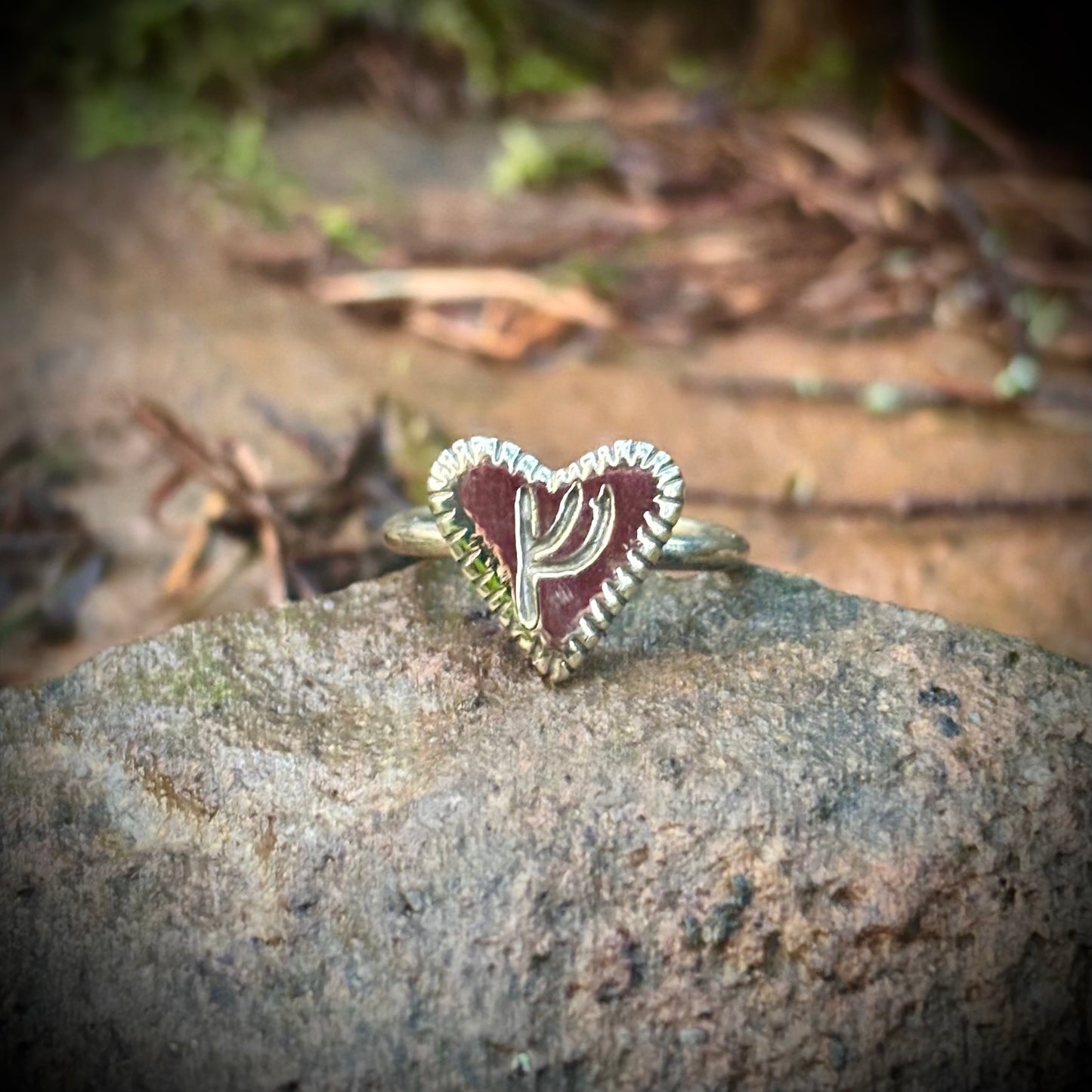 Fehu Ring, size 8.5