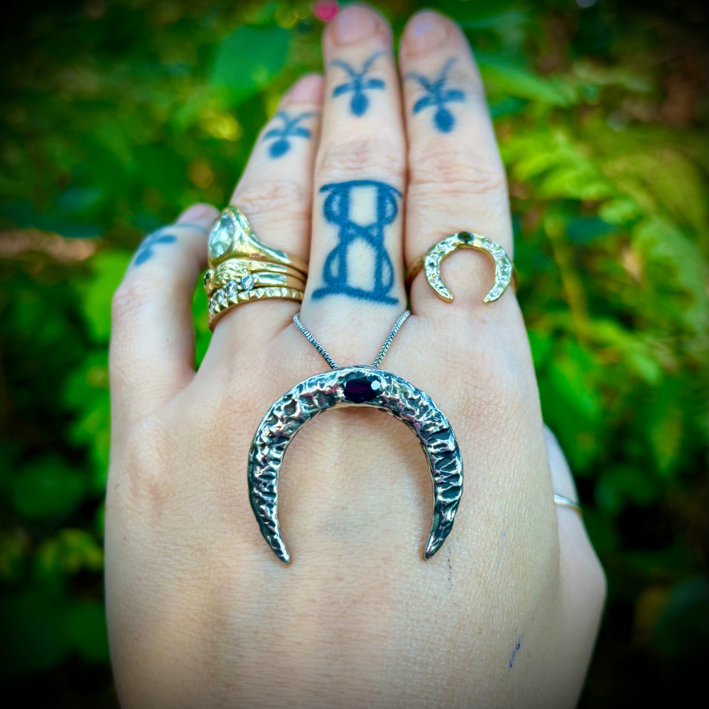 Rustic Luna Necklace