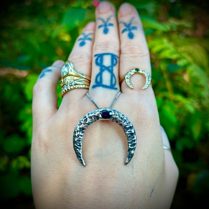Rustic Luna Necklace
