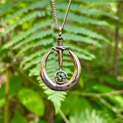 Luna Dagger necklace