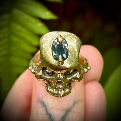 Mermaid Skull, Size 8.5
