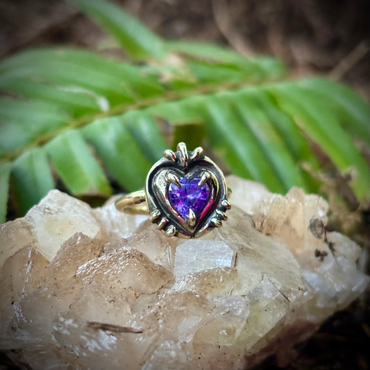 Violet Ring Size 7.5