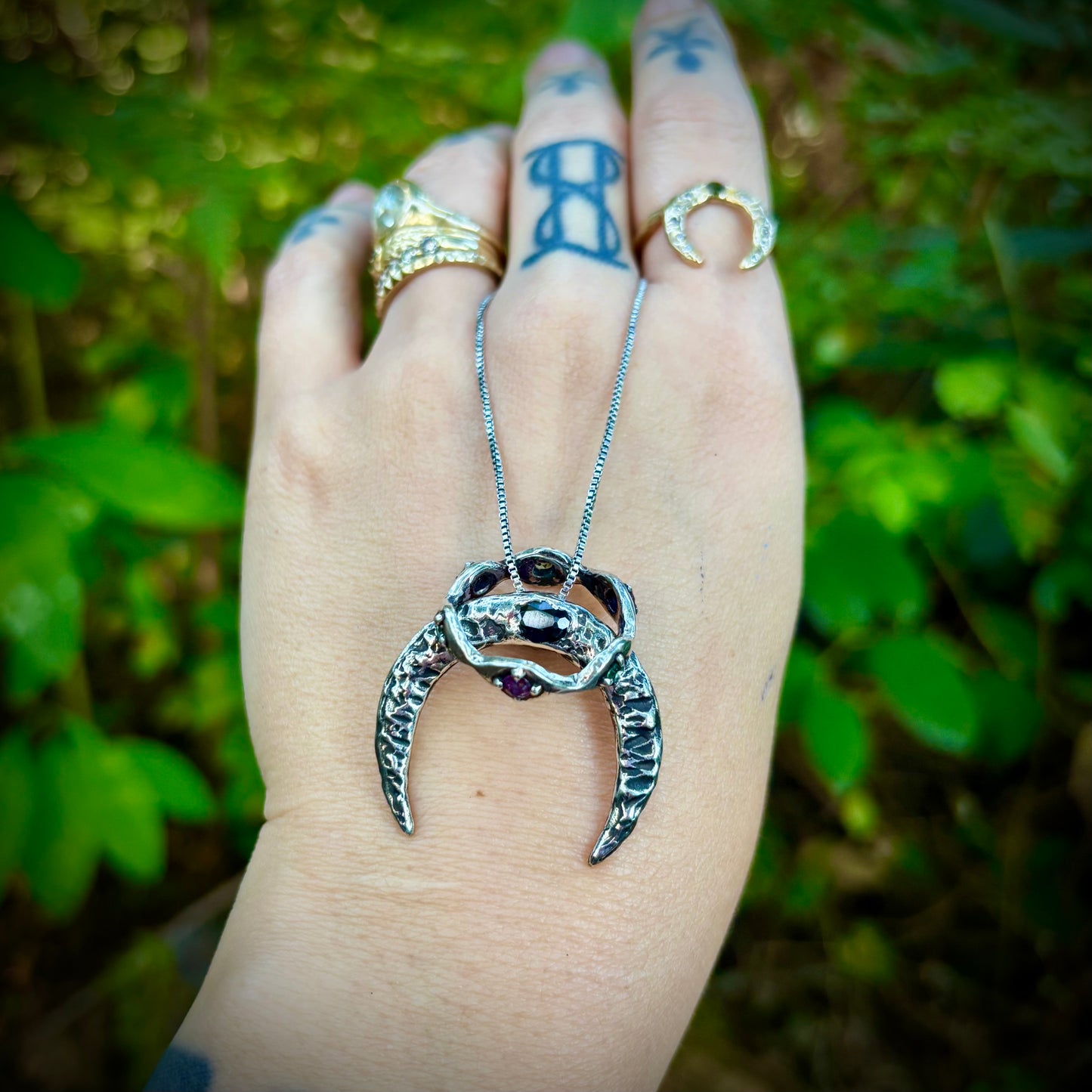Rustic Luna Necklace