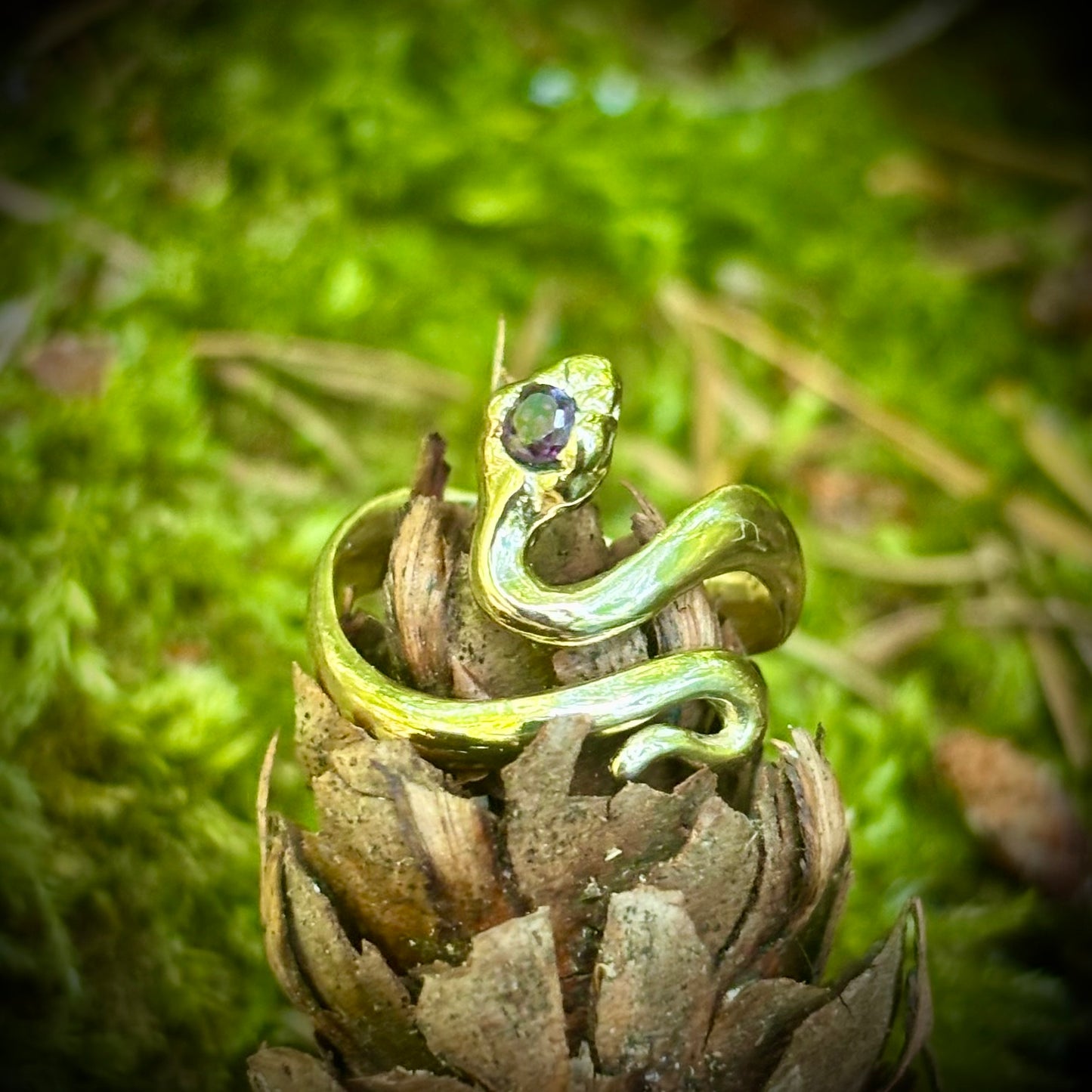 BB Snek, 14k gold