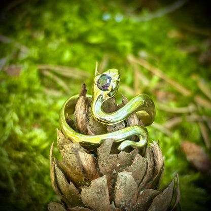 BB Snek, 14k gold