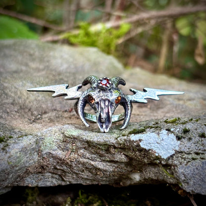 Blitzziege Ring