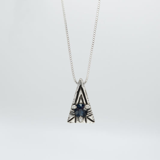 Wise Pyramid Necklace