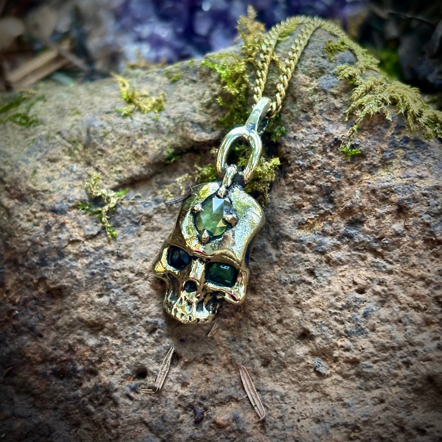 Midori Skull Necklace