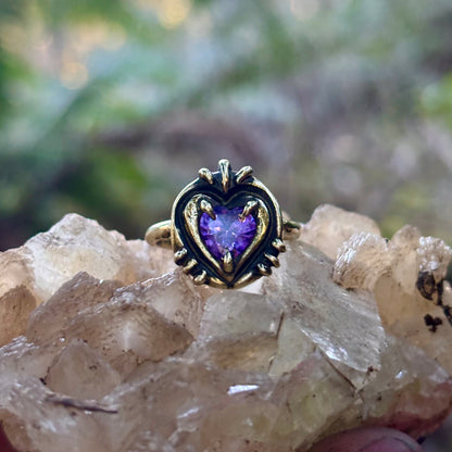 Violet Ring Size 7.5