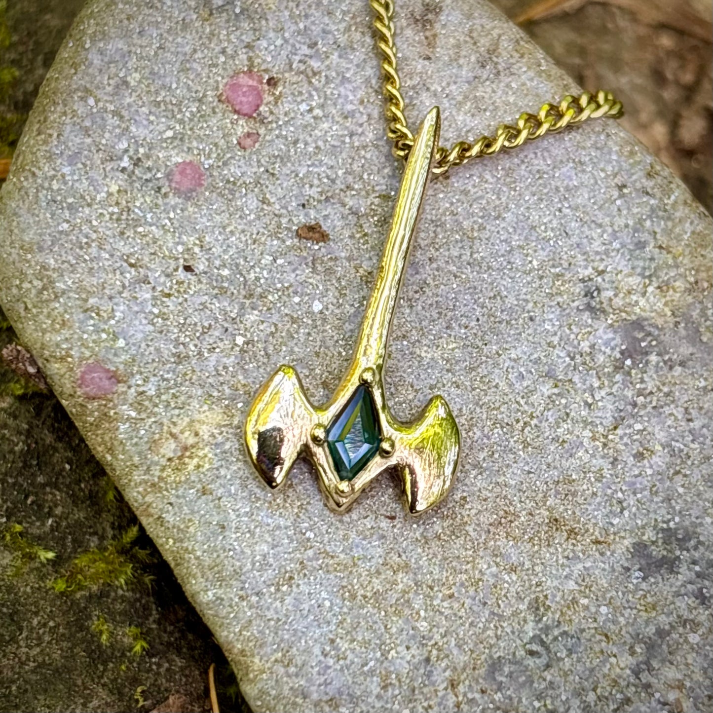 Sappho’s Labrys necklace