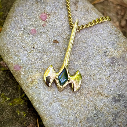 Sappho’s Labrys necklace