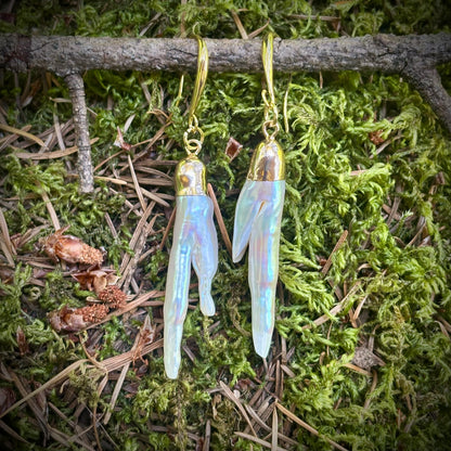 Fang Pearl Earrings #1