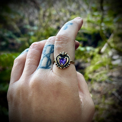 Violet Ring Size 7.5