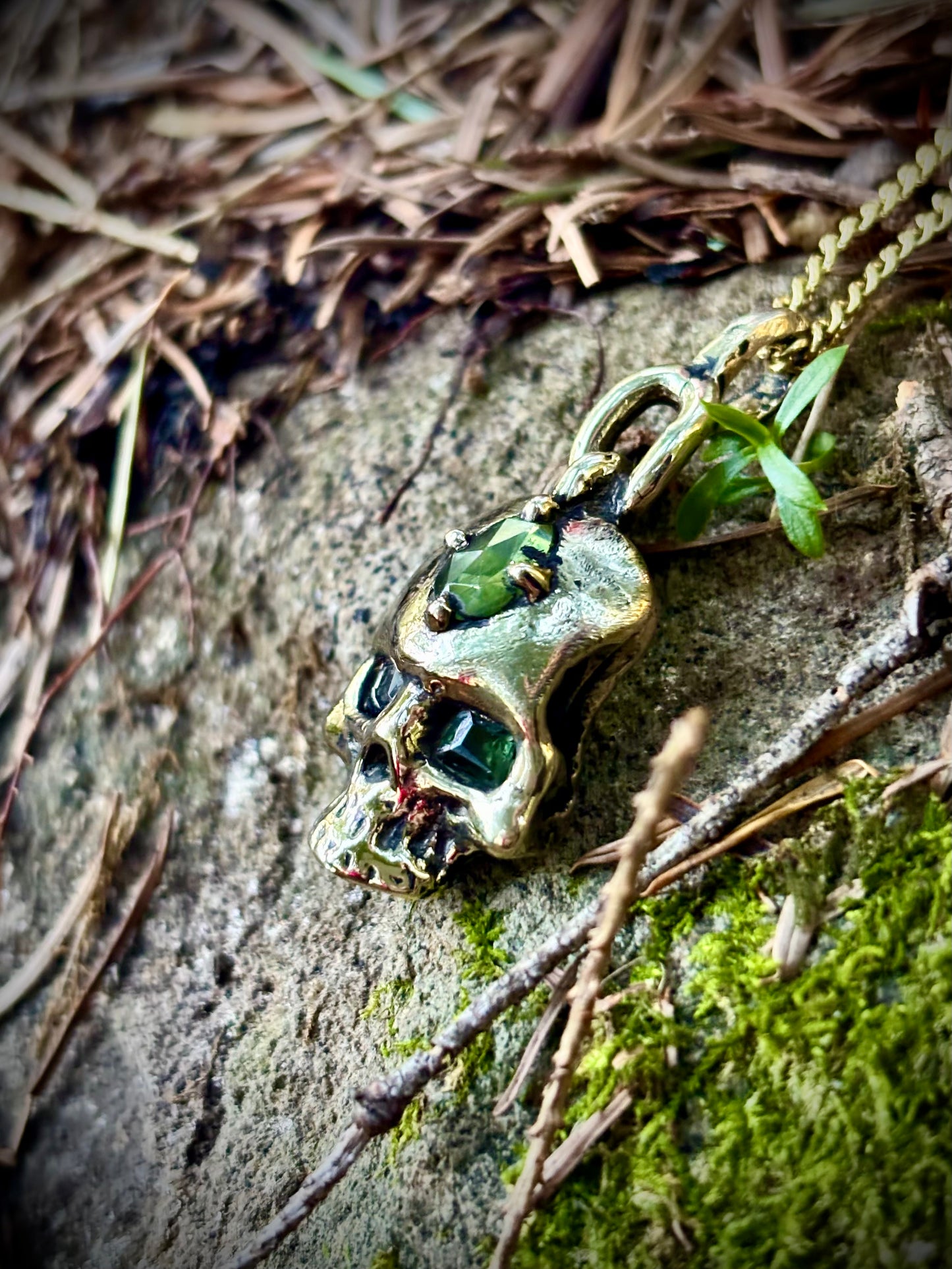 Midori Skull Necklace