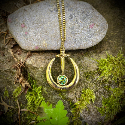 Luna Dagger necklace