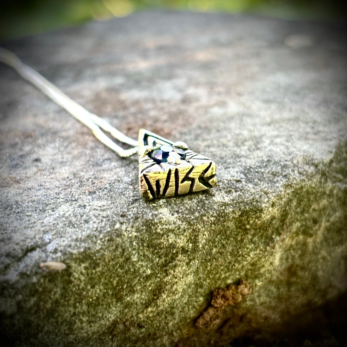 Wise Pyramid Necklace