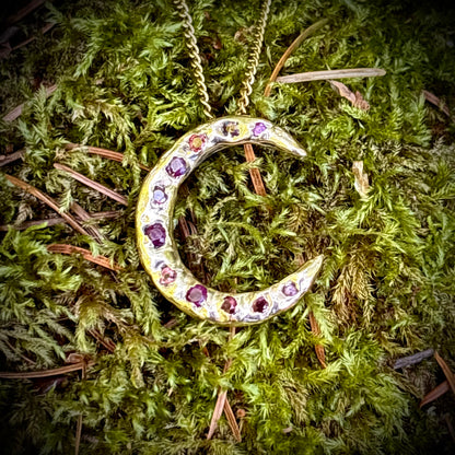 Fire Luna Necklace