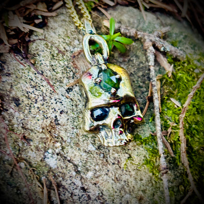 Midori Skull Necklace