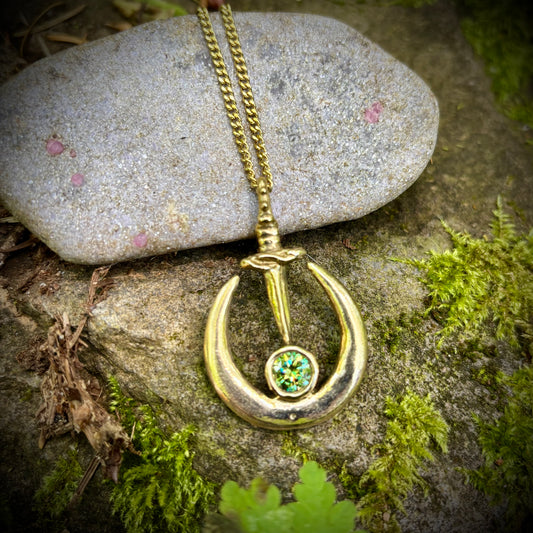 Luna Dagger necklace