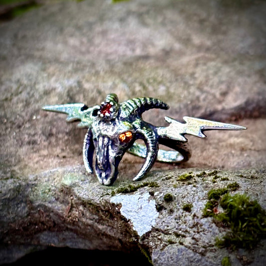 Blitzziege Ring