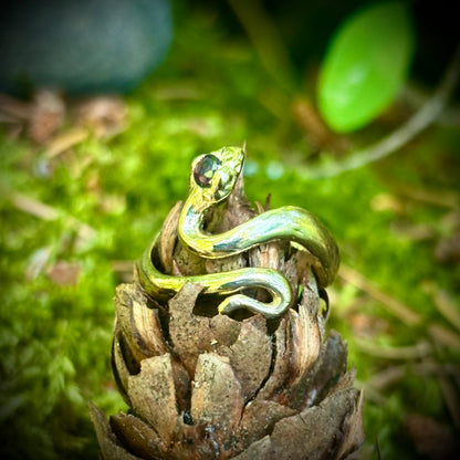 BB Snek, 14k gold