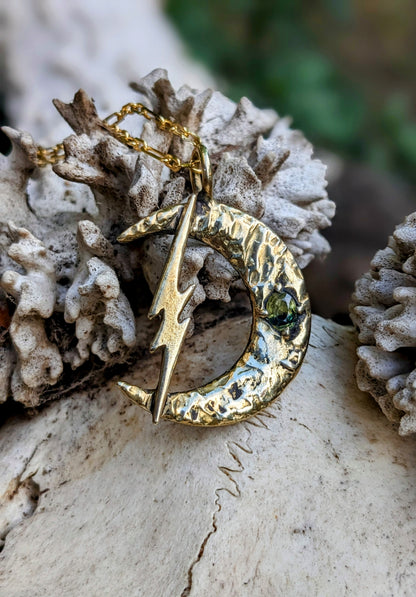 Luna Bolt Necklace