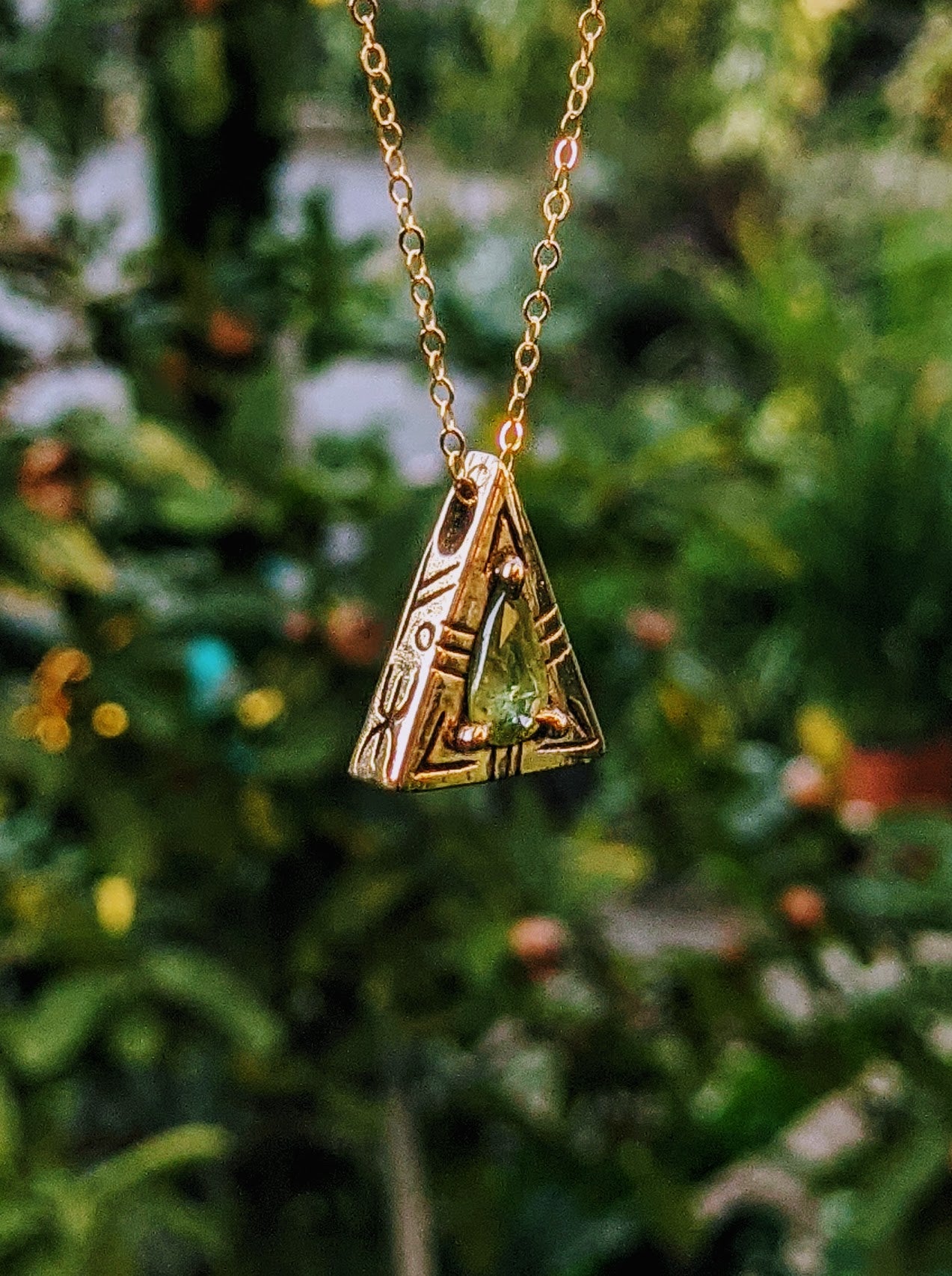 Pyramid Necklace