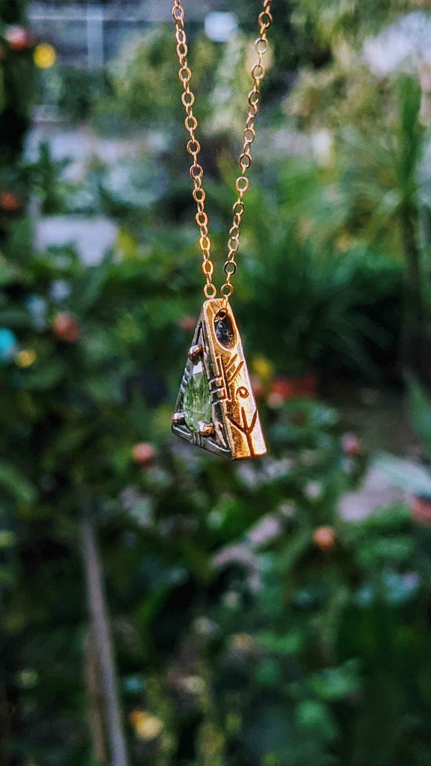 Pyramid Necklace