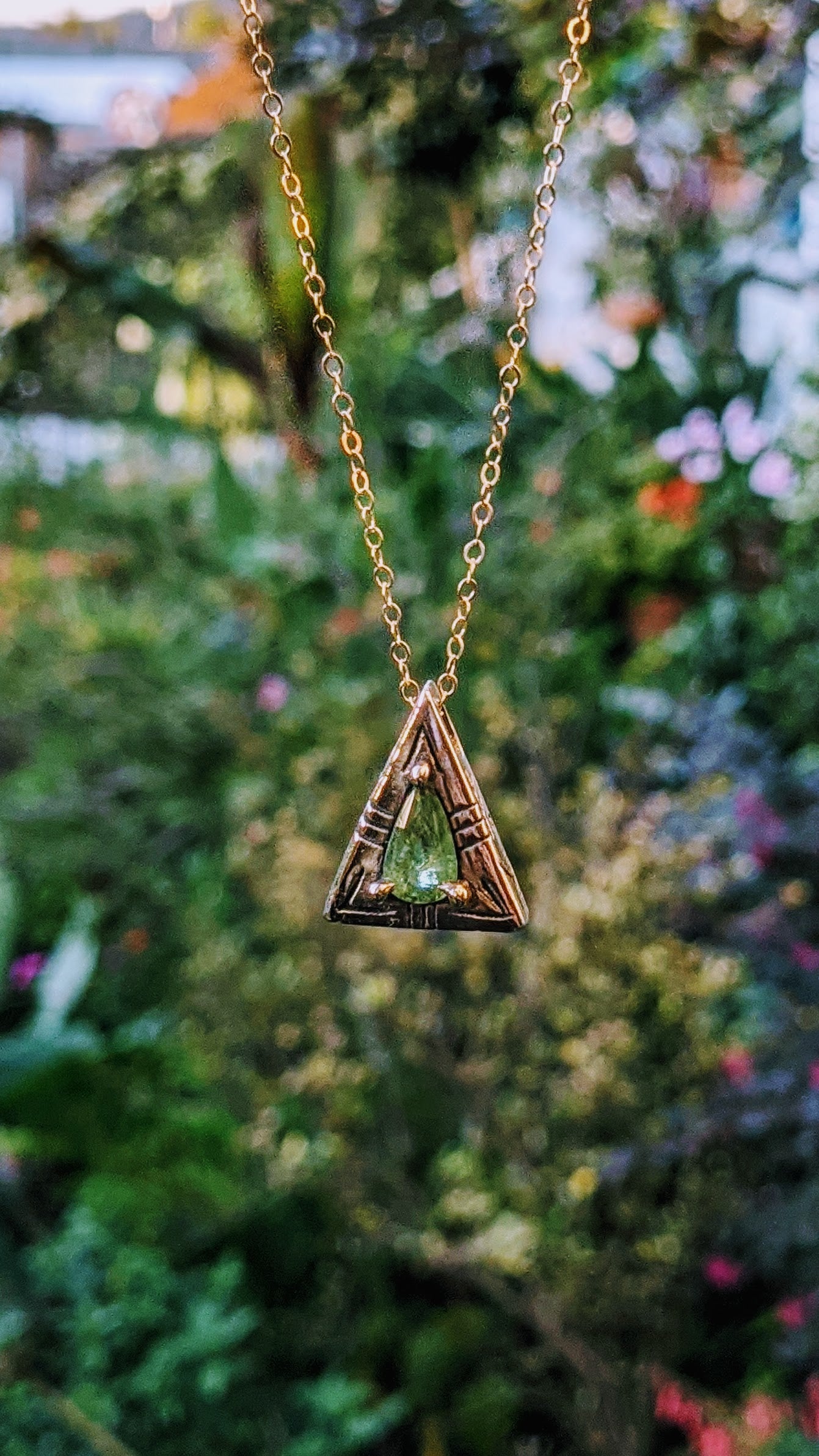 Pyramid Necklace