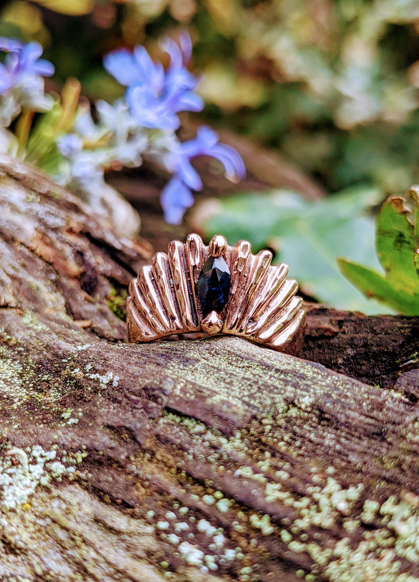 Fan Crown Ring