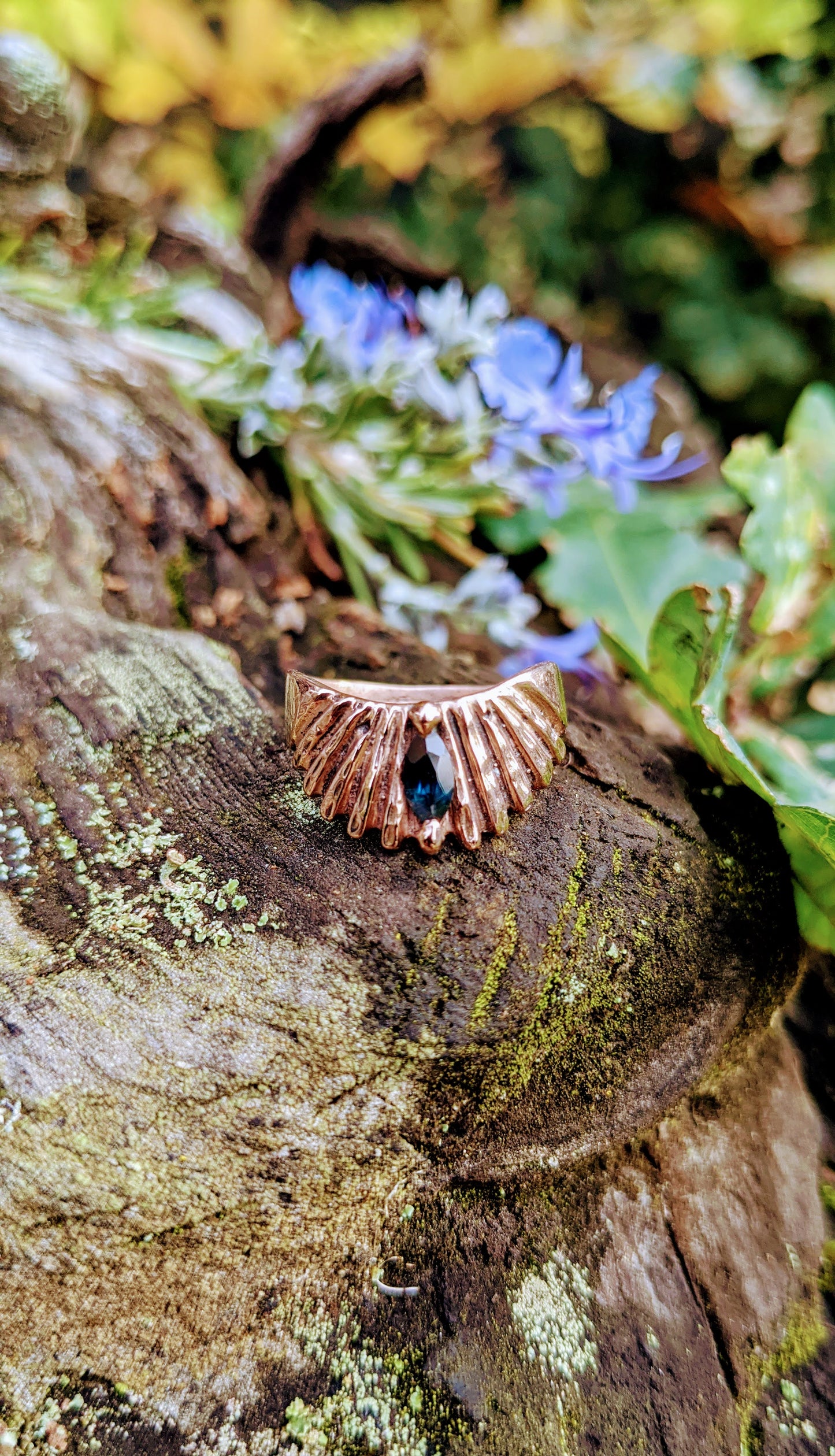 Fan Crown Ring