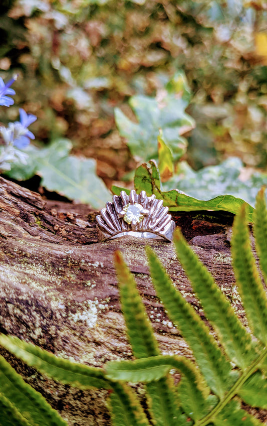 Fan Crown Ring