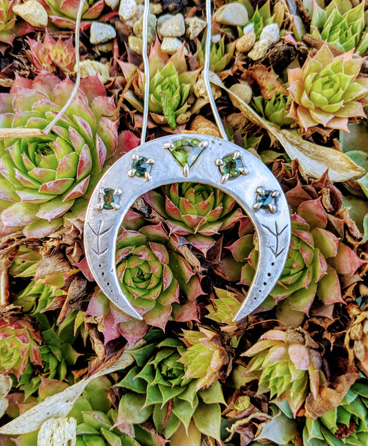 Verdant Luna Necklace