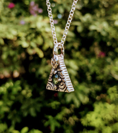 Serpent's Pyramid Necklace