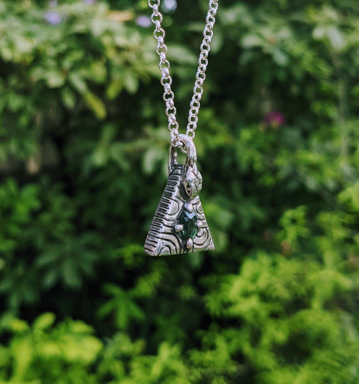 Serpent's Pyramid Necklace