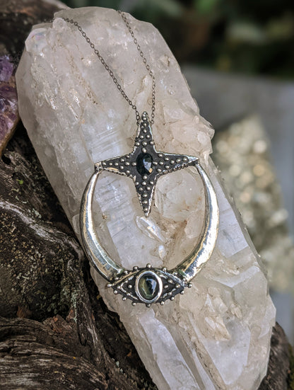 Morningstar Moon Necklace