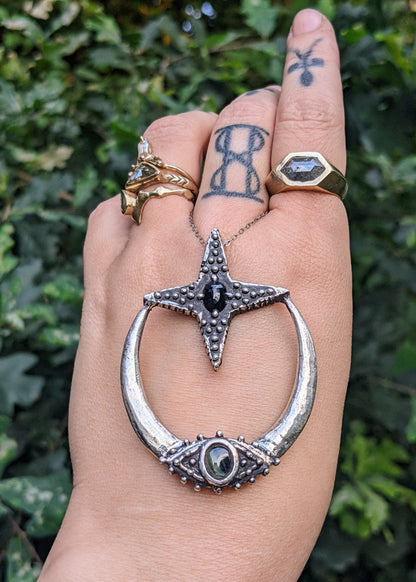 Morningstar Moon Necklace