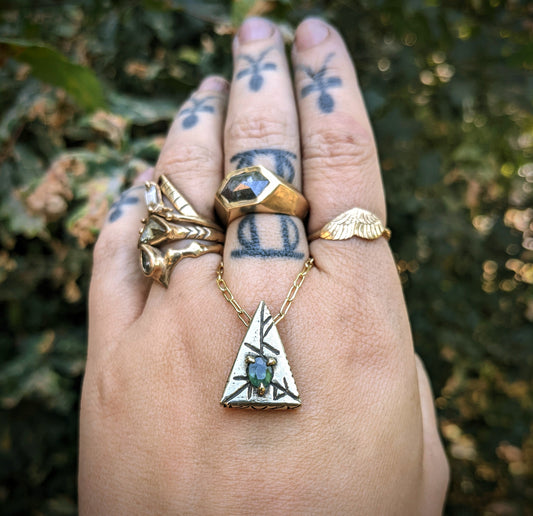 Pyramid Necklace